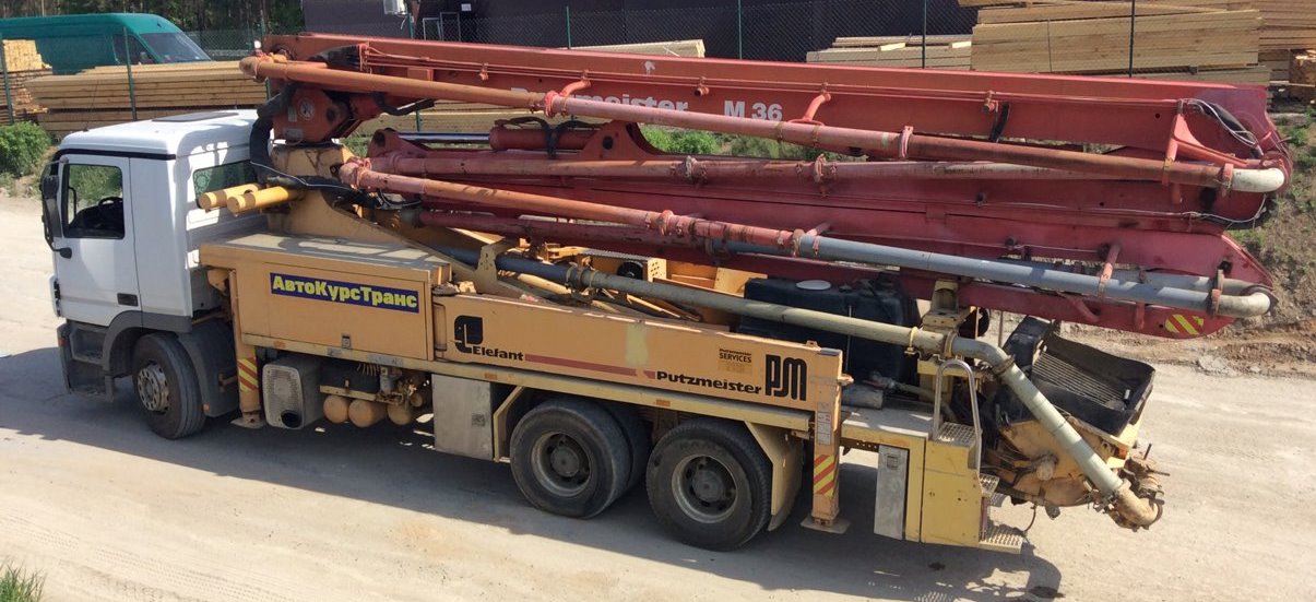 Бетононасос в аренду